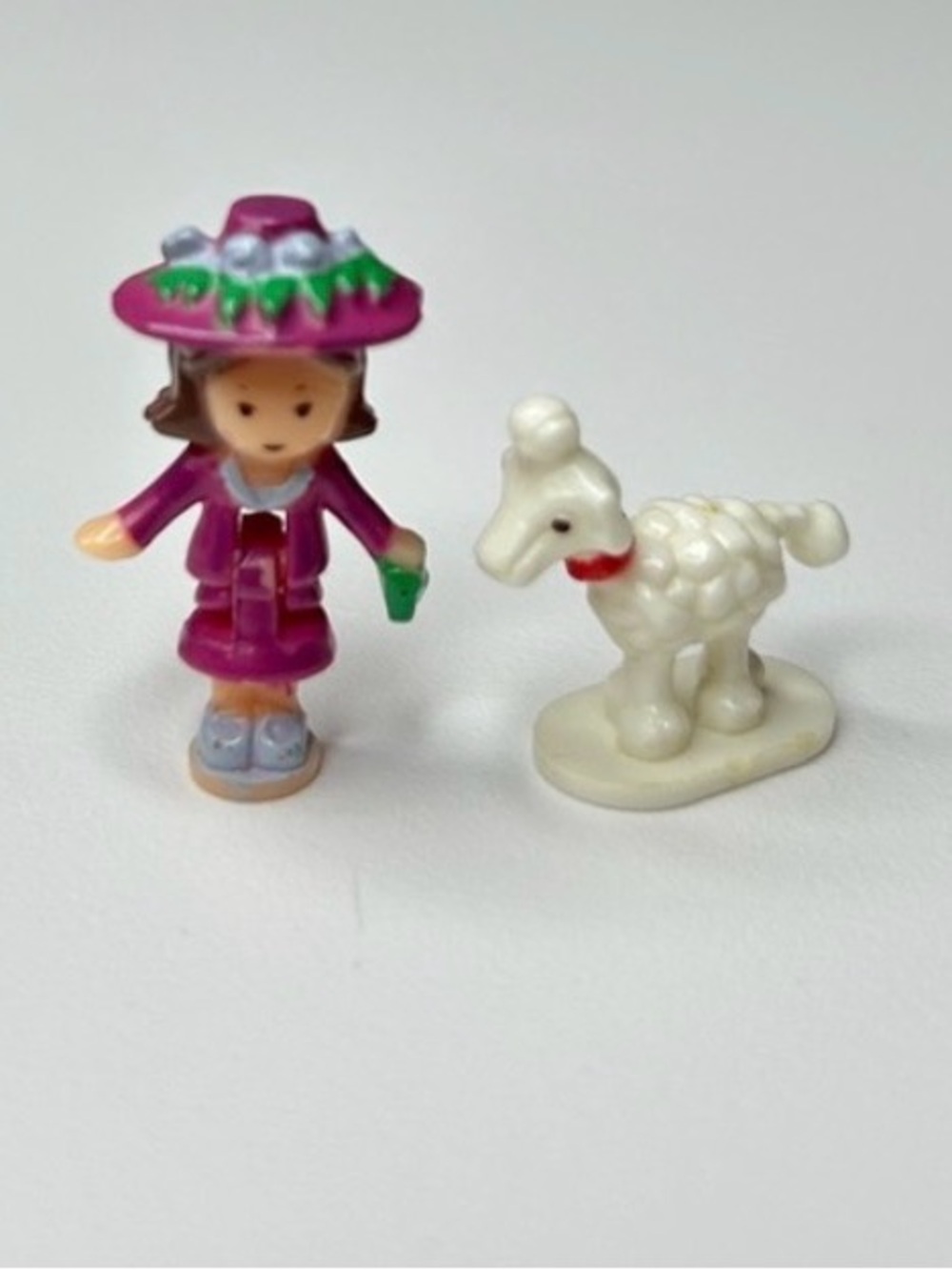 Vintage Polly Pocket 1990 Fifi’s Parisian Apartment Fifi Doll & Poodle